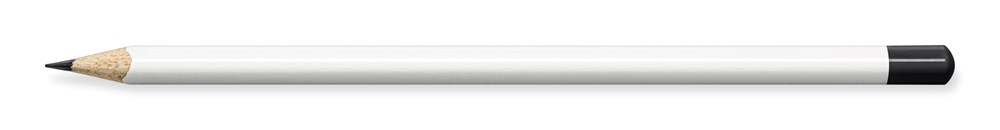 STAEDTLER Bleistift in Dreikantform, mit Tauchkappe - weiss