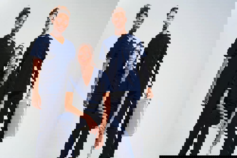 NN310 - Tunika mit Stretchanteil und kurzen Ärmeln, Damen