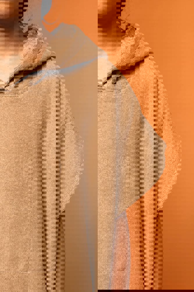 PA582 - Kinder-Frottee-Poncho mit Kapuze