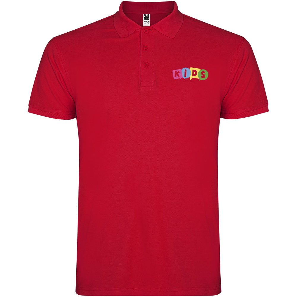 Star Poloshirt für Kinder