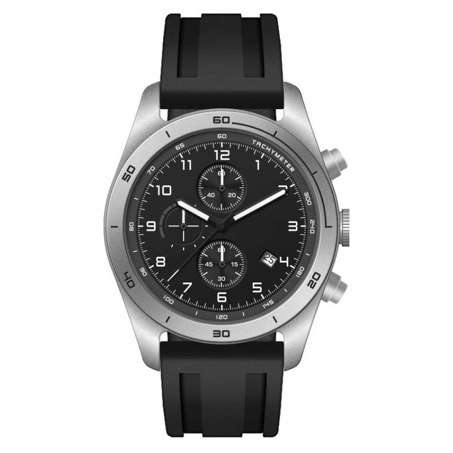 Armbanduhr Arizona - Silber Schwarz