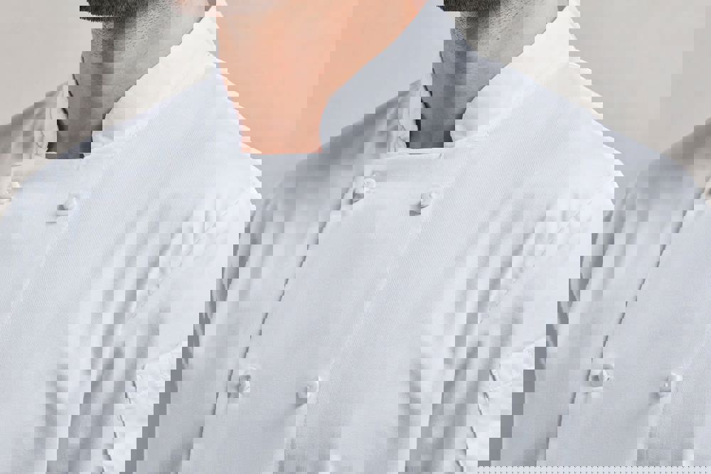 PR902 - Kurzärmlige Coolchecker®-Kochjacke