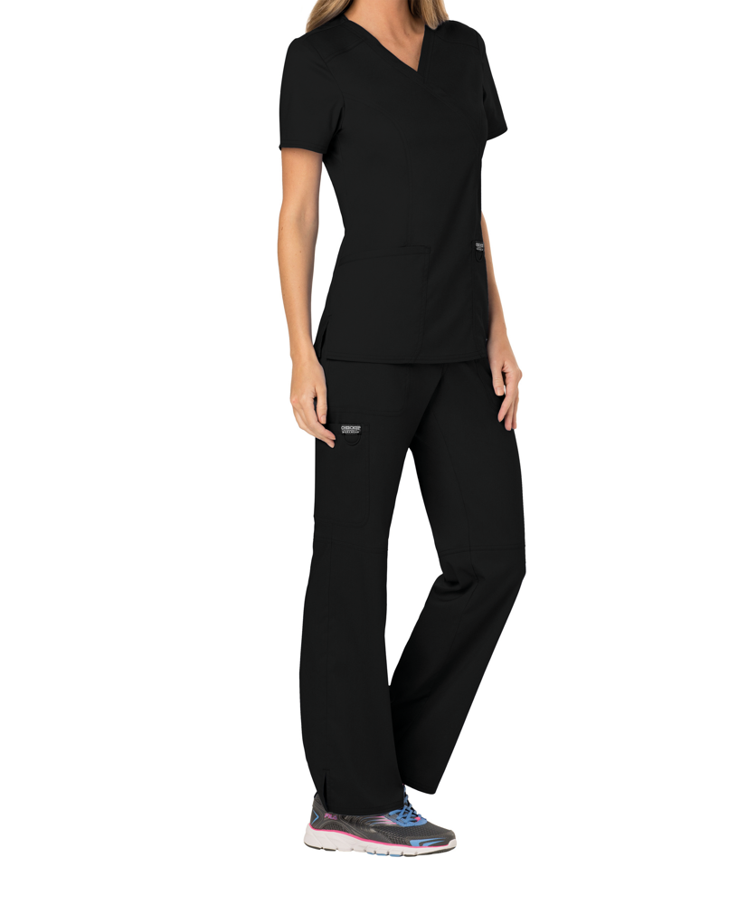 CHWWE610 - Oberteil in Wickeloptik, Damen