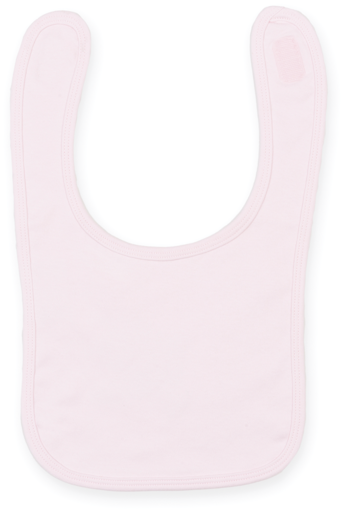 LW082 - Bib - Pale Pink