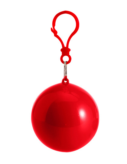 L-merch - Notfall-Poncho Universum - red