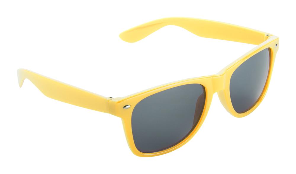 Stylische Sonnenbrille inkl. 1c Druck - gelb