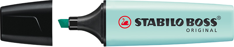 STABILO BOSS ORIGINAL Pastel Leuchtmarkierer - zartes türkis