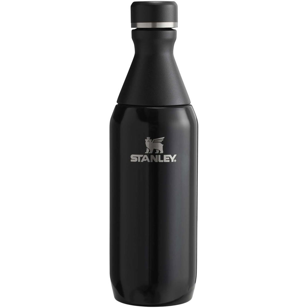 Stanley 350 ml All Day Slim Flasche - schwarz glänzend