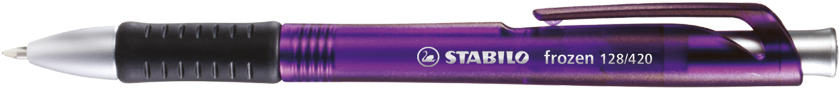 STABILO concept frozen Kugelschreiber - transparent lila