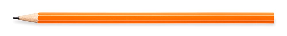 STAEDTLER Bleistift hexagonal - orange, Pantone 158