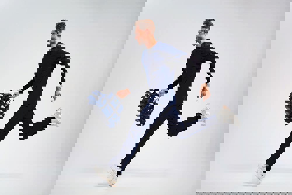 NN200X - Stretch-Tunika für Herren mit kurzen Ärmeln