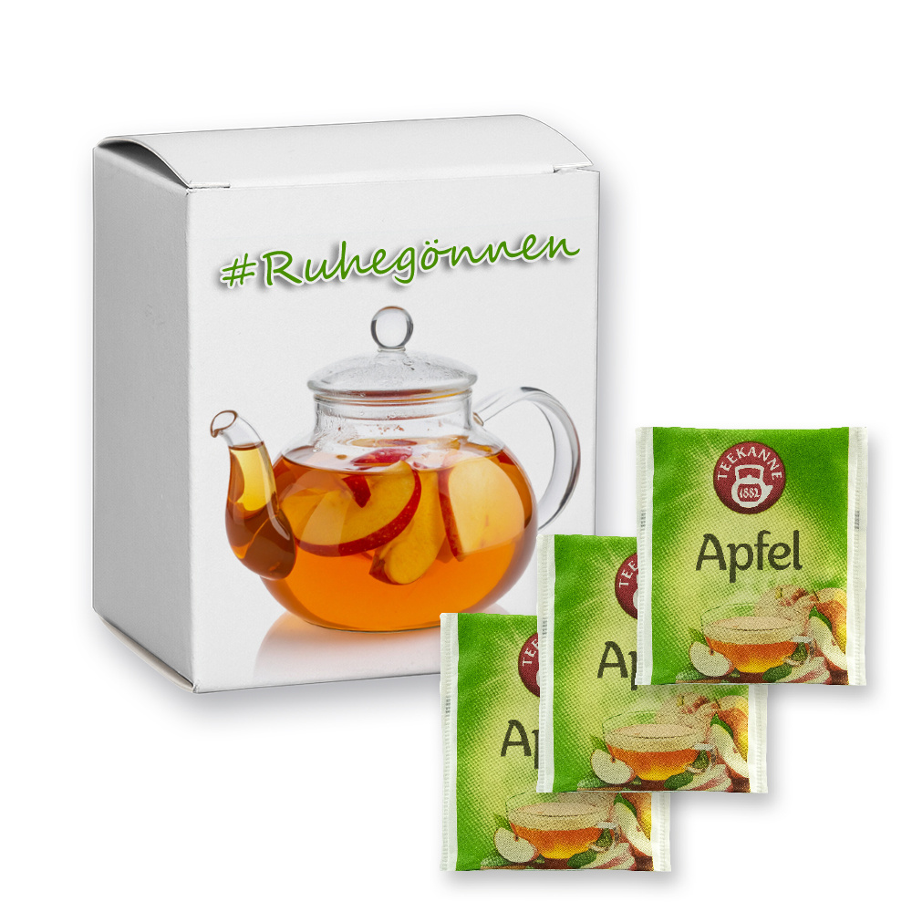 Beuteltee Apfel mit Vitamin C, 5 Stück, 9,0g, Faltschachtel