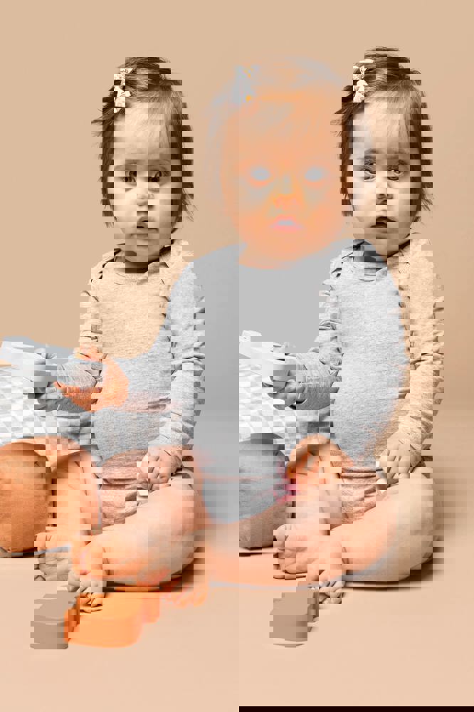 K837 - Body aus Bio-Baumwolle für Babys