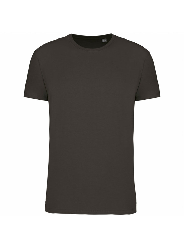 PREMIUM Organic T-Shirt inkl. 1c Druck - dark grey