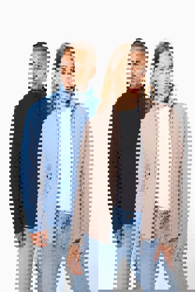 K907 - Mikrofleece-Jacke mit Reißverschluss für Damen
