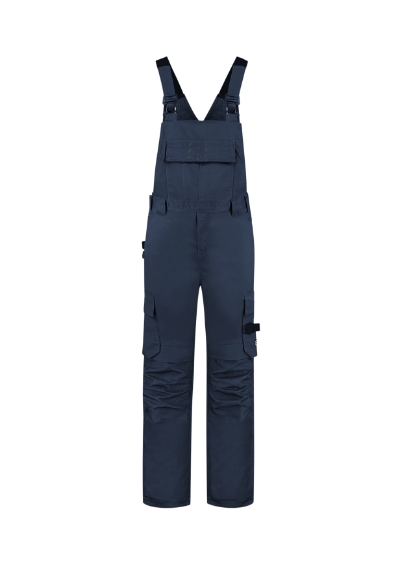 Arbeitslatzhose unisex Bib & Brace Twill Cordura marineblau