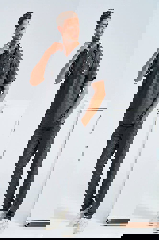 NN200X - Stretch-Tunika für Herren mit kurzen Ärmeln