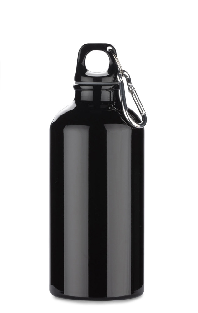 Aluminium-Flasche TREKO 500 ml - Schwarz