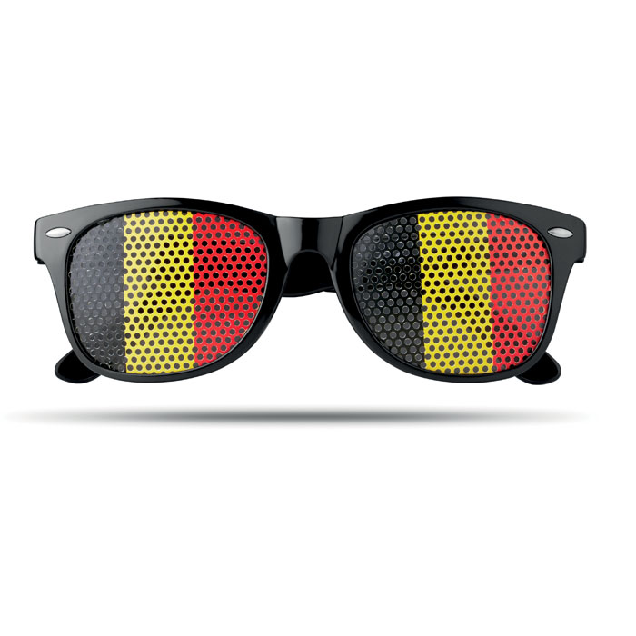 FLAG FUN - Fan Sonnenbrille - Schwarz