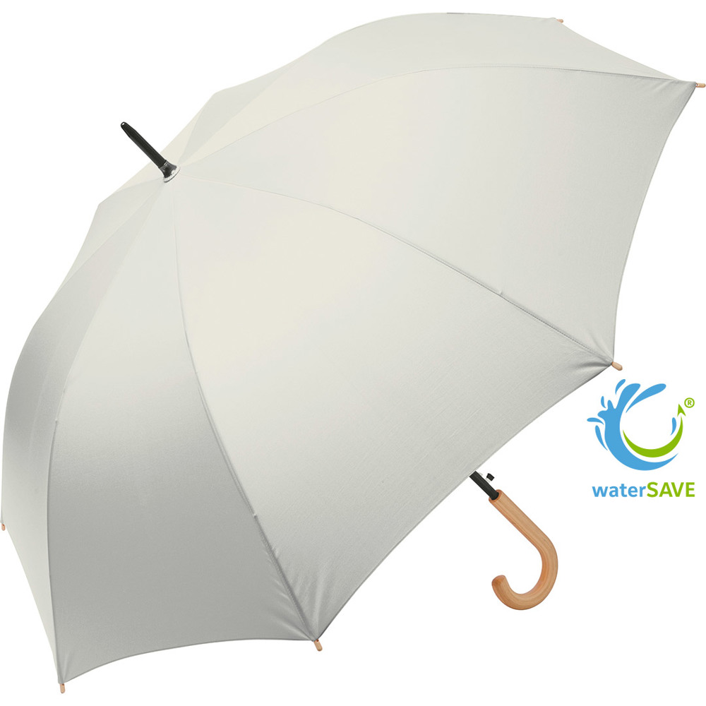 2314 AC-Gästeschirm ÖkoBrella - naturweiß wS