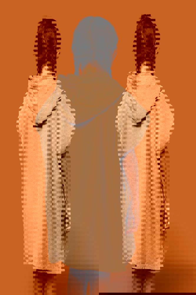 PA582 - Kinder-Frottee-Poncho mit Kapuze