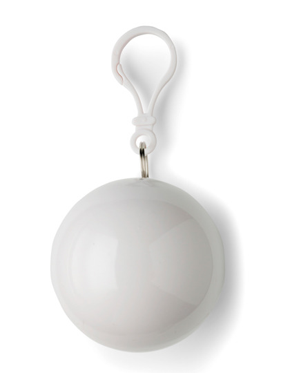 L-merch - Notfall-Poncho Universum - white