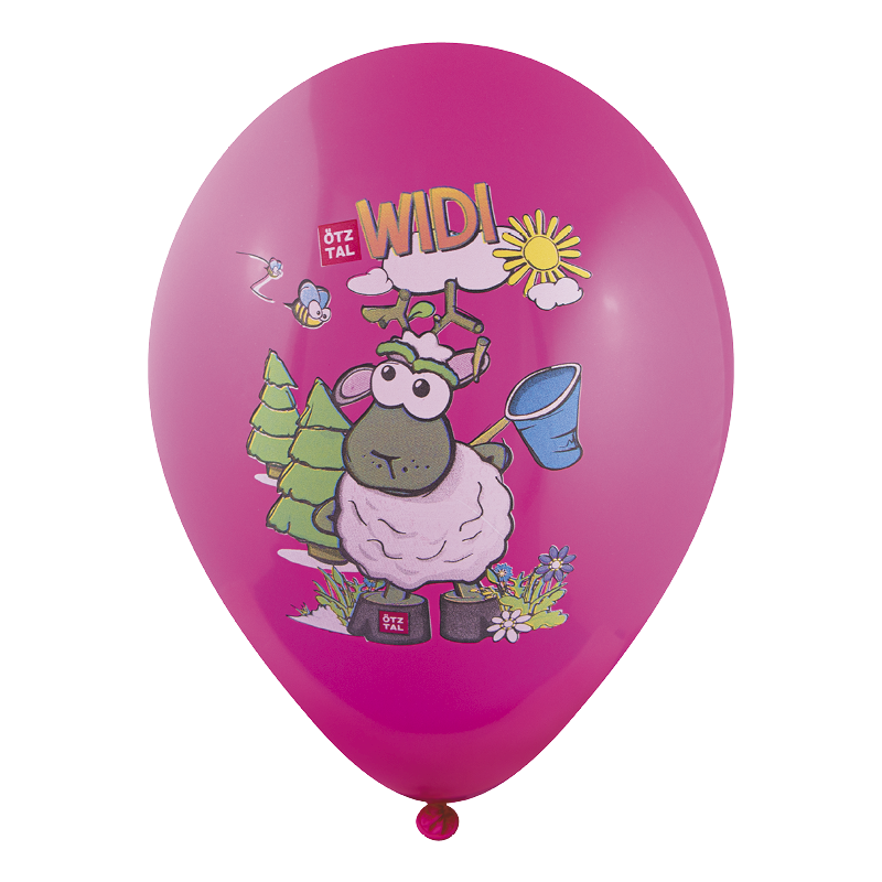Bedruckte Ballons HQPP 90/100 cm - Ø 35 cm - 12 inch