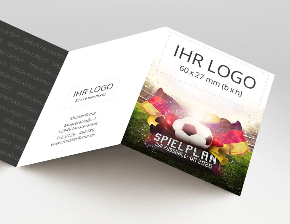 Pocket WM-Spielplan Team Spirit