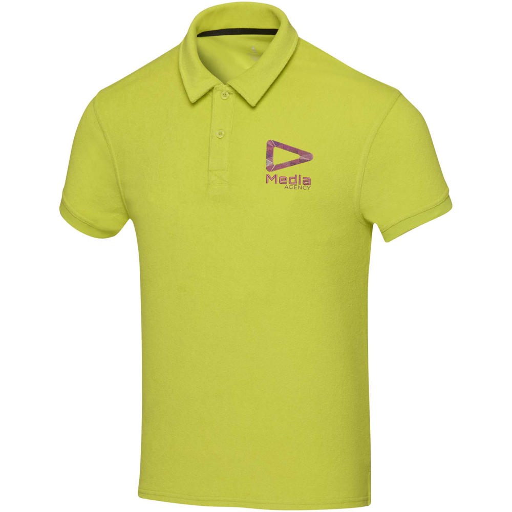 Akoya Poloshirt aus recyceltem Frottee Unisex