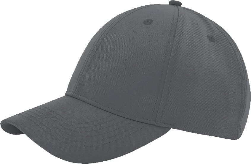 100% rPET Cap - Dunkelgrau (PMS Cool Gray 11c) / Dunkelgrau