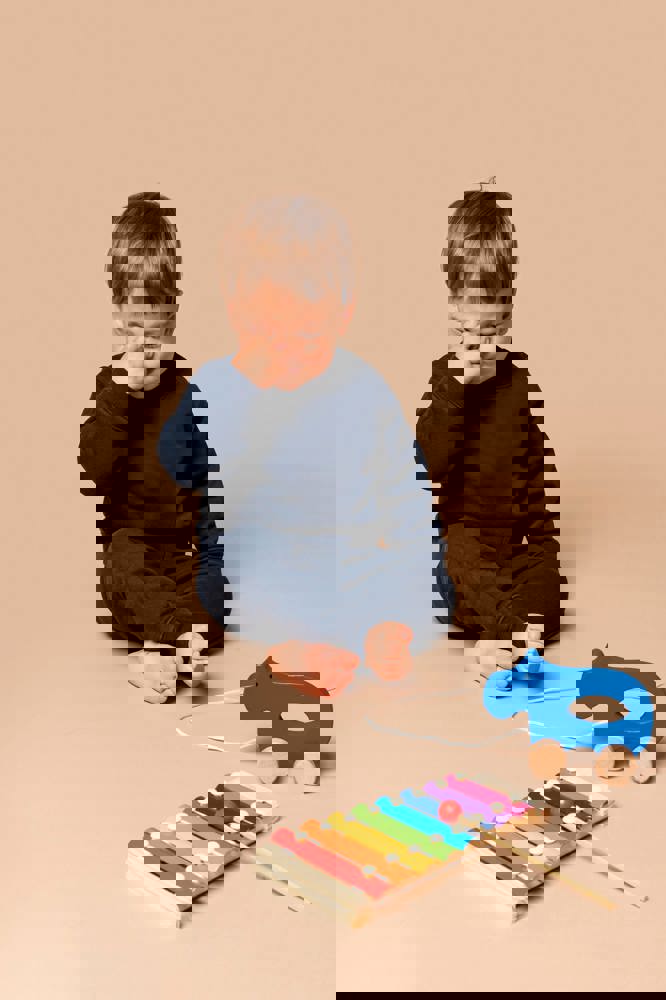 K836 - Umweltfreundliche Molton-Hose für Babys