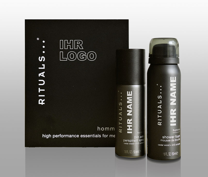 personalisiertes Rituals Mini Giftset Homme