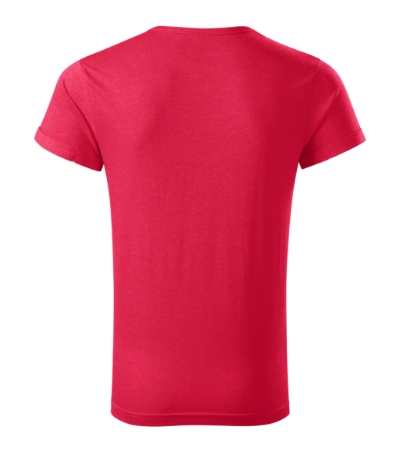 T-Shirt Herren Fusion rot melliert
