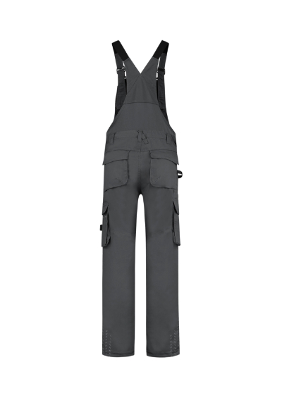 Arbeitslatzhose unisex Bib & Brace Twill Cordura dunkelgrau