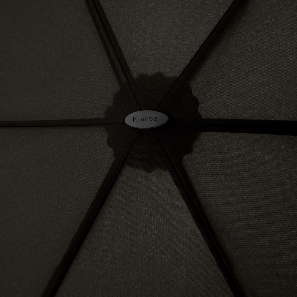 Knirps AS.050 slim small manual silver handle