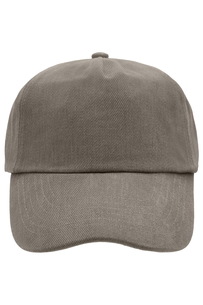 5 Panel Cap - Dark-grey (ca. Pantone warm grey 9C)