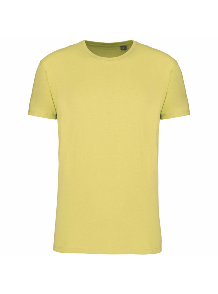 PREMIUM Organic T-Shirt inkl. 1c Druck - Lemon Yellow