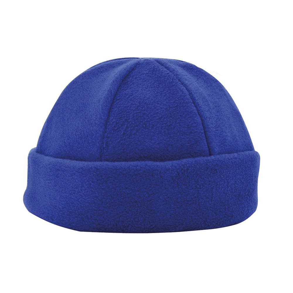 6 Panele Fleece Wintermütze - Kobaltblau (PMS 286c) / Koningsblau