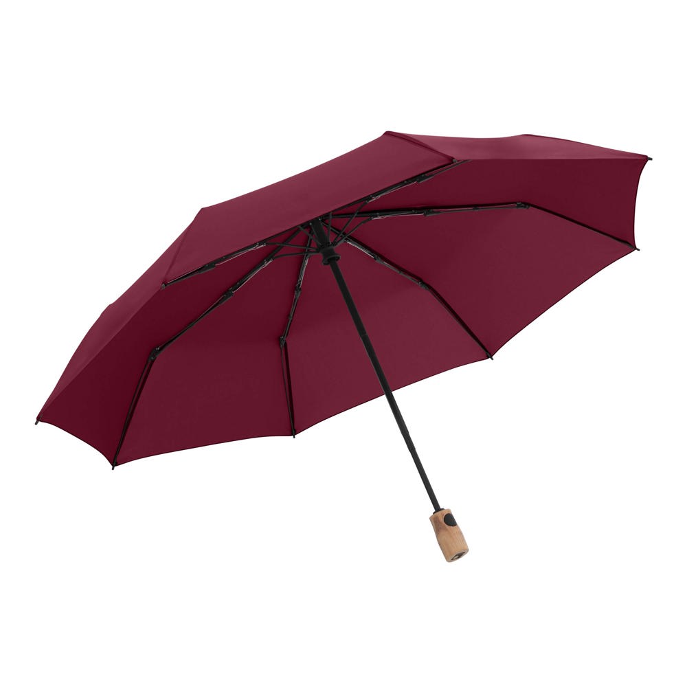 Knirps Timber duomatic - Hibiscus