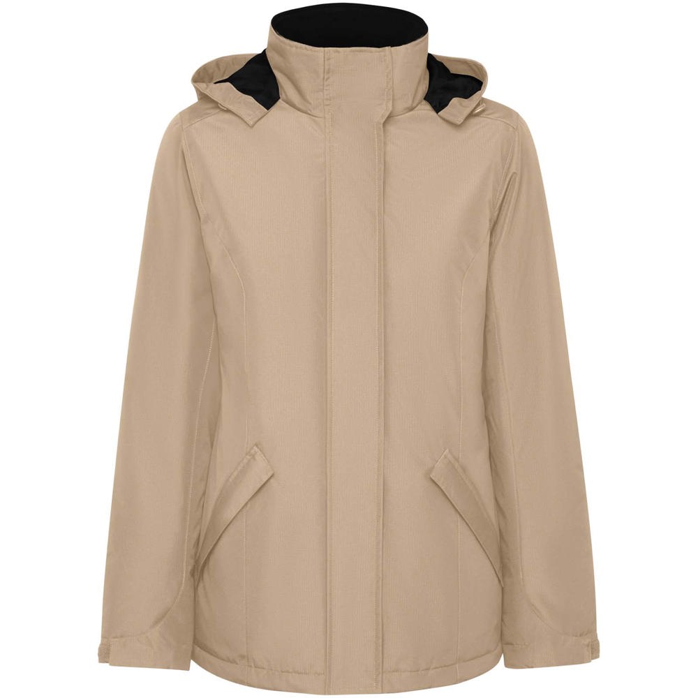 America wattierter Parka für Damen - dunkelsand