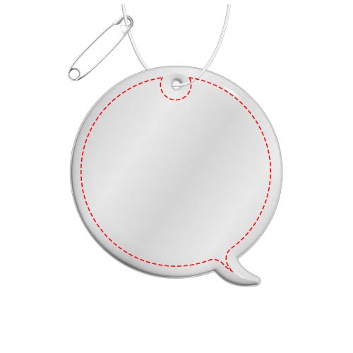 RFX™ H-09 Reflektierender Callout-PVC-Anhänger
