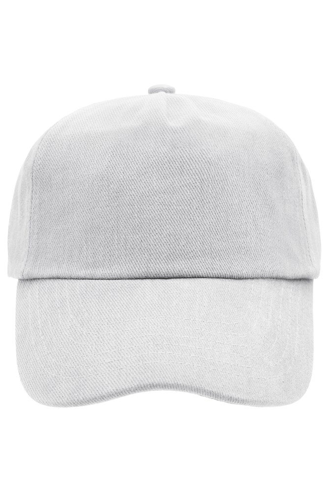 5 Panel Cap - White (ca. Pantone white)