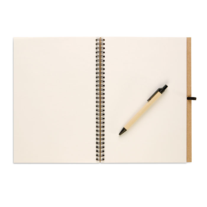 BLOQUERO PLUS - Recyceltes Notizbuch 70 Seiten