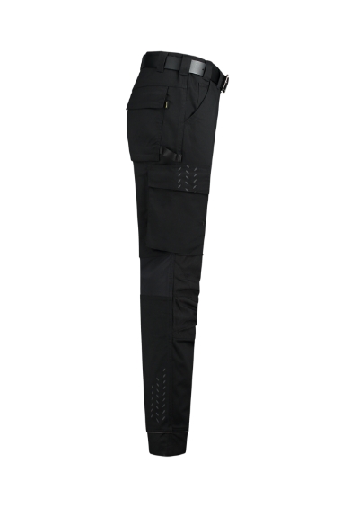 Arbeitshose unisex Work Pants Twill Cordura Stretch schwarz