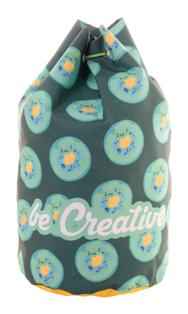 CreaDraw Ocean - Individueller Seesack - grün/weiß