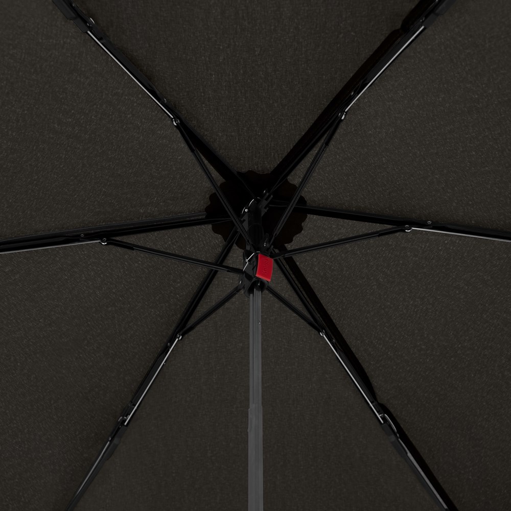 Knirps AS.050 slim small manual silver handle