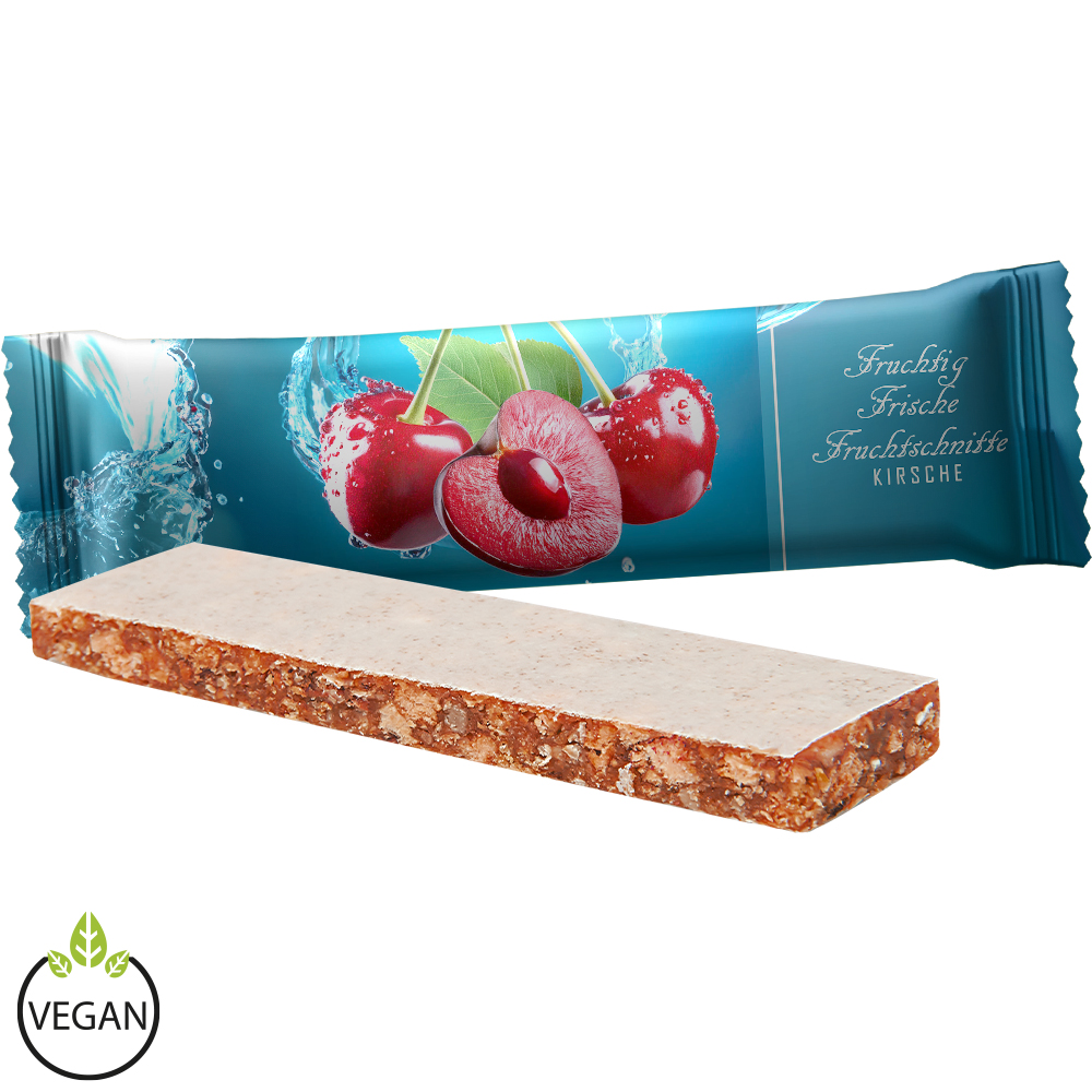 Fruchtschnitte Kirsche, ca. 23g, Flowpack