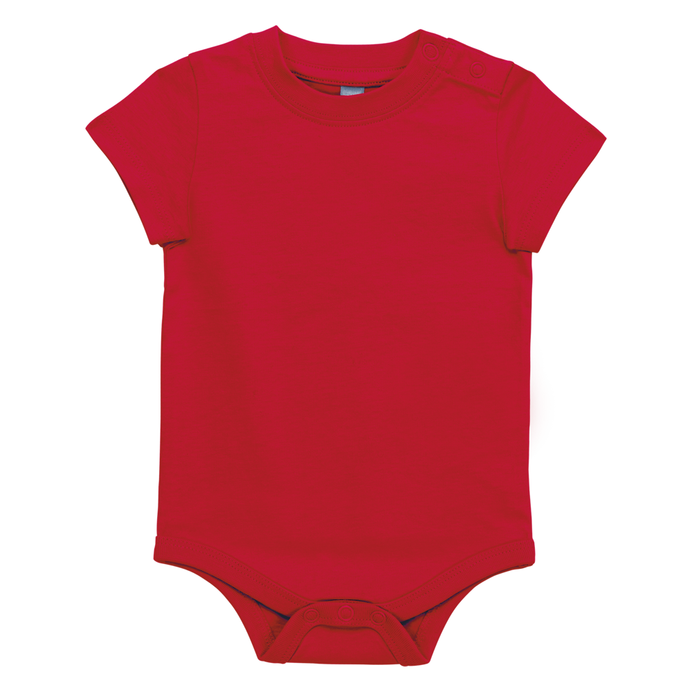 K831 - Baby Kurz-armbody - red